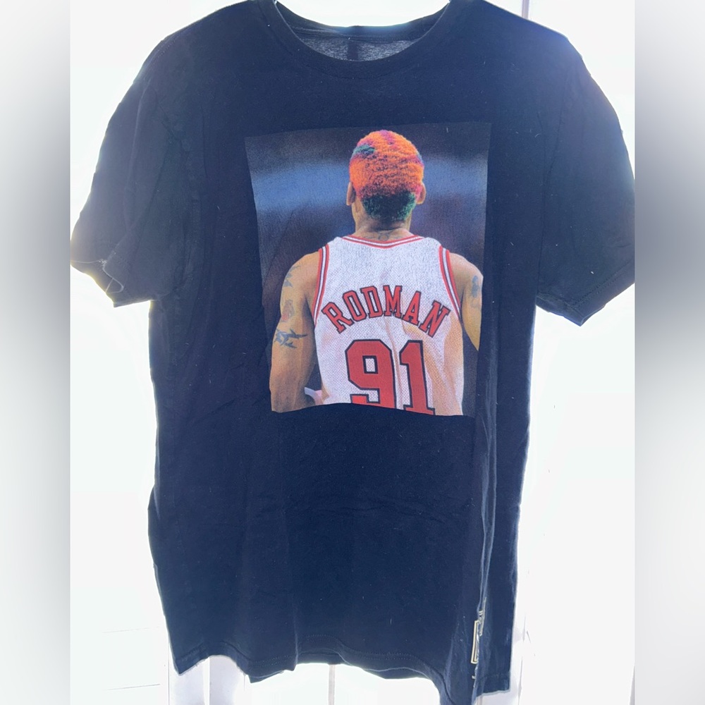rodman graphic tshirt